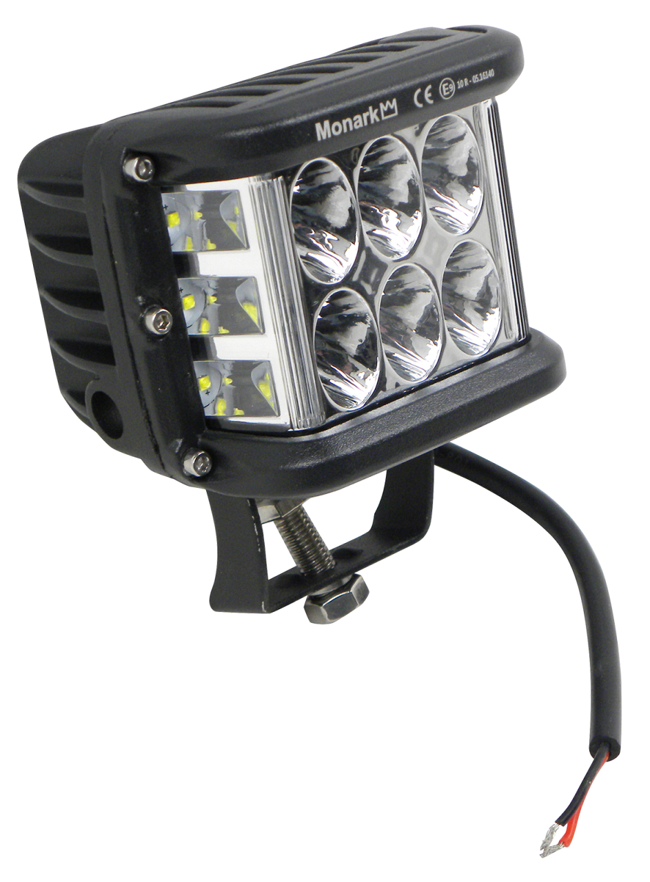 LED Arbeitsscheinwerfer mit 9 High Power Osram LED's, LED &  Xenon-Scheinwerfer